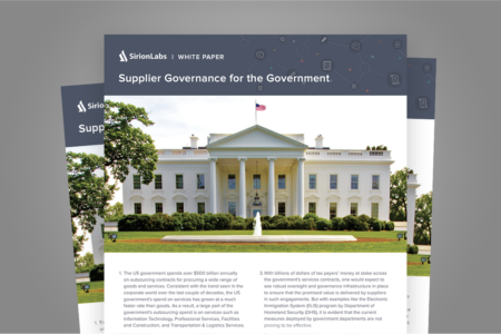 Supplier Governance for the Government