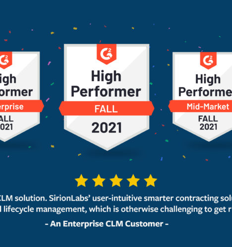 SirionLabs - High Performer in G2 Grid for CLM